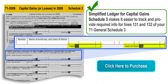 Simplified Ledger - Schedule 3